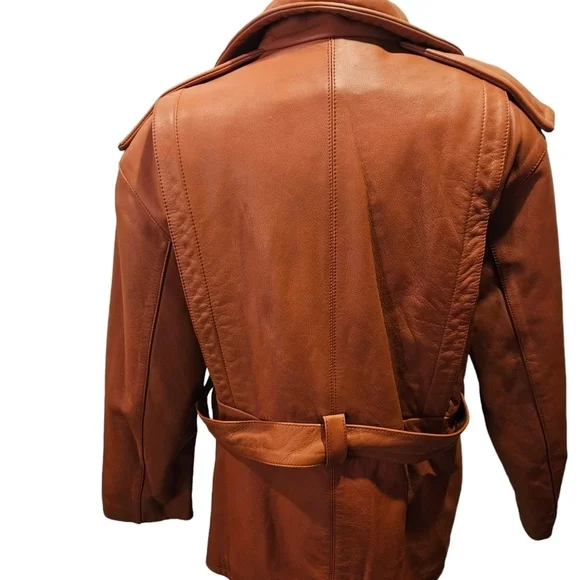 Avanti Congac Heavy Leather Utility Jacket